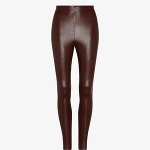 Commando faux leather shaping/slimming leggings NWT